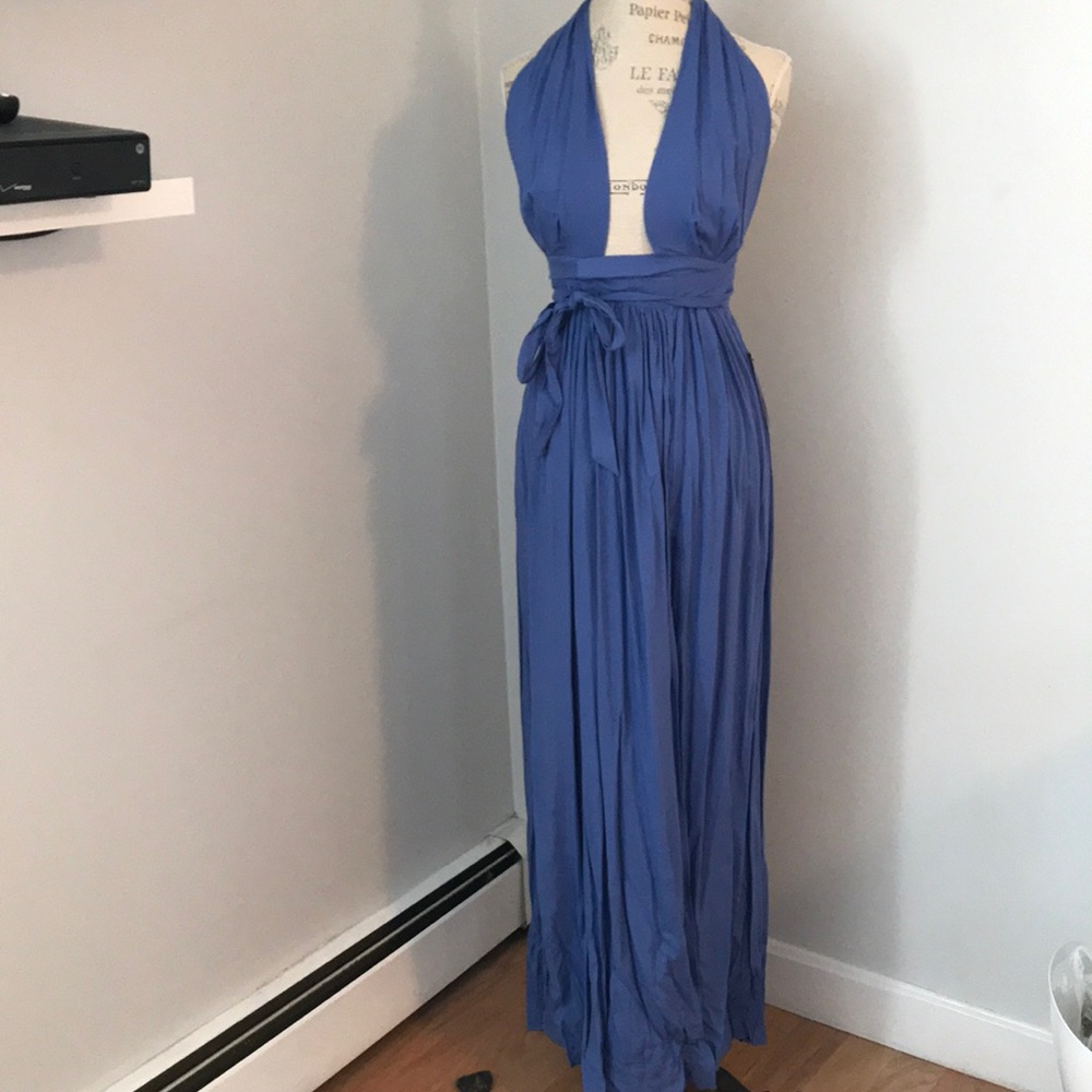 Lulus wrap around maxi dress